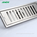 Anti-odor Cover Rectangle Polished Floor Drain